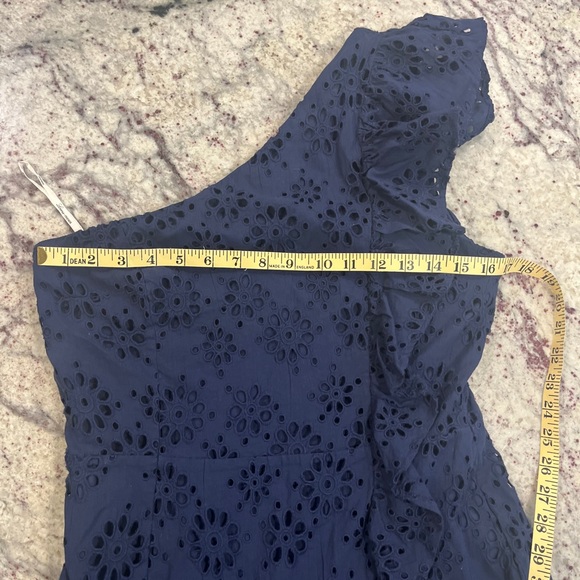 Lovers + Friends Navy One Shoulder Dress - Picture 12 of 12